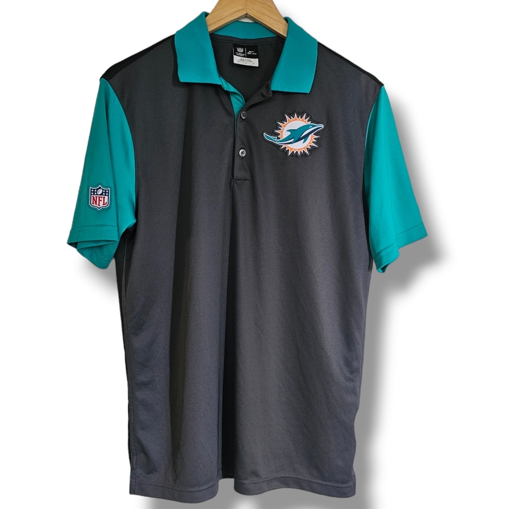 Nike Miami Dolphins Performance Polo Men’s Medium